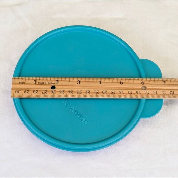 Tupperware TupperCare 2552A-2 Microwave Reheatable Divided Dish w/ 2541A-11 Lid - Picture 9 of 9